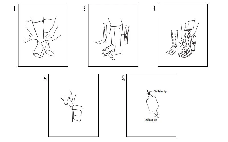 Diabetic Air Walker Instruction